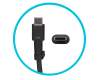 USB-C AC-adapter 130.0 Watt edged original for Asus GZ301VV