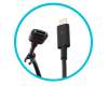 USB-C AC-adapter 90.0 Watt rounded (+USB-A Port 10W) original for Dell XPS 17 (9710)