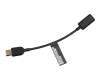 USB-C data / charging cable black original 0,18m suitable for Lenovo ThinkPad X1 Carbon 6th Gen (20KH/20KG)