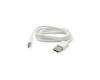 USB-C data / charging cable white original 0,85m suitable for Asus ZenFone 3 Zoom (ZE553KL)