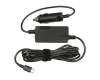 USB Car-Adapter 65 Watt original for Lenovo IdeaPad Miix 720-12IKB (80VV)