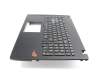 V156362CK2 original Sunrex keyboard incl. topcase DE (german) black/black with backlight