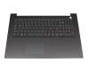 V161420AK1 original Lenovo keyboard incl. topcase DE (german) grey/black