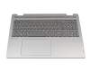 V192020FK2-GR original Sunrex keyboard incl. topcase DE (german) grey/grey with backlight