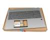 V192020FK2_GR original Sunrex keyboard incl. topcase DE (german) grey/grey (Arctic Gray)