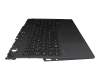 V193320AK1-GR original Sunrex keyboard incl. topcase DE (german) black/grey with backlight