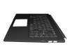 V194222EK2 original Sunrex keyboard incl. topcase DE (german) black/black with backlight