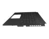 V210826HE1 original Sunrex keyboard incl. topcase DE (german) black/black with backlight