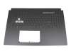 V210846AE1 original Asus keyboard incl. topcase UK (english) black/transparent/black with backlight