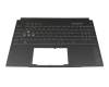 V210846EE1 original Sunrex keyboard incl. topcase DE (german) grey/grey with backlight