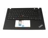 V212220BK1 original Sunrex keyboard incl. topcase DE (german) black/black with backlight and mouse-stick