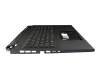 V2308A2 original Acer keyboard incl. topcase DE (german) black/black with backlight
