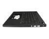 VP03T_B20B original Acer keyboard incl. topcase DE (german) black/black
