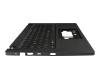 VP03T_B20B original Acer keyboard incl. topcase DE (german) black/black