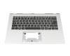 WK2336 original Acer keyboard incl. topcase DE (german) black/silver