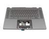 WK2413 original Acer keyboard incl. topcase DE (german) anthracite/anthracite