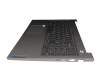 WKH04K original Lenovo keyboard incl. topcase DE (german) grey/grey with backlight