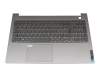WKH04K original Lenovo keyboard incl. topcase DE (german) grey/grey with backlight