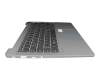 WKH31K original Lenovo keyboard incl. topcase DE (german) grey/silver with backlight