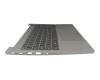 WKH52K original Lenovo keyboard incl. topcase US (english) grey/grey with backlight