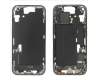 Apple ZD076-00669 Middle Frame incl. battery (Original) - Black, Apple iPhone 15